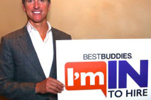 California Lt. Gov. Gavin Newsom pledges #ImInToHire.